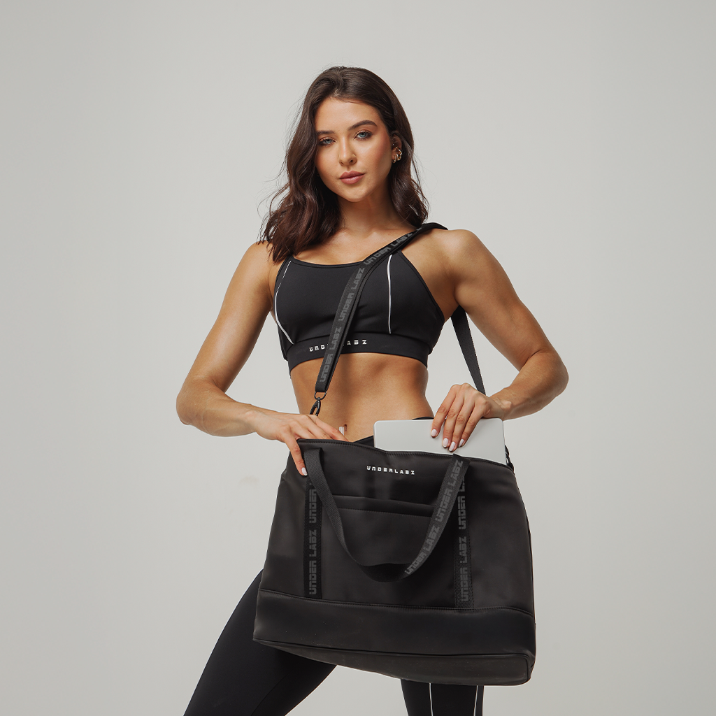 BOLSA TOTE PRETA