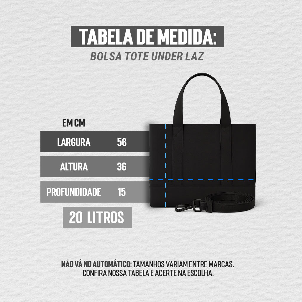 BOLSA TOTE PRETA