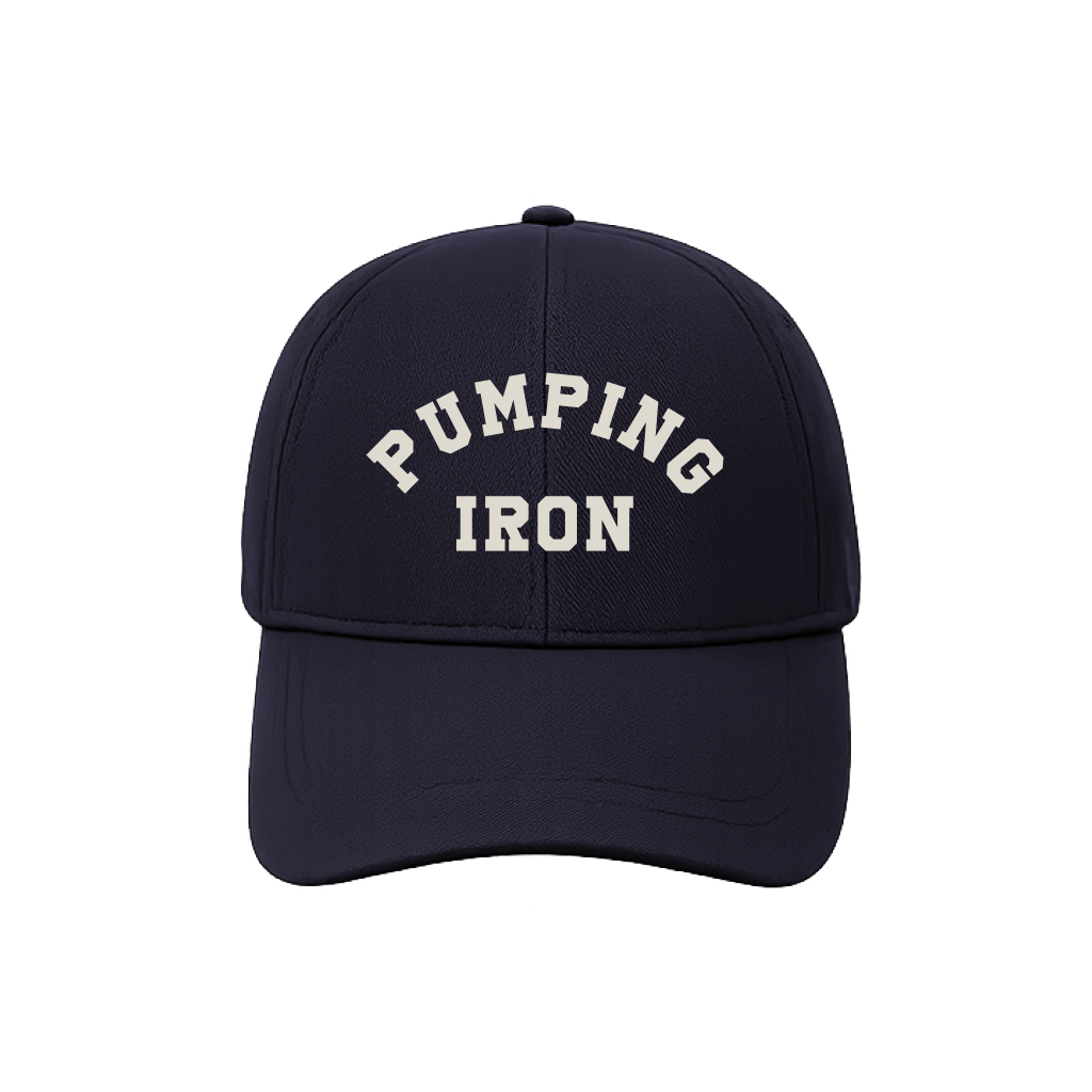 BONÉ AMERICANO PUMPING IRON