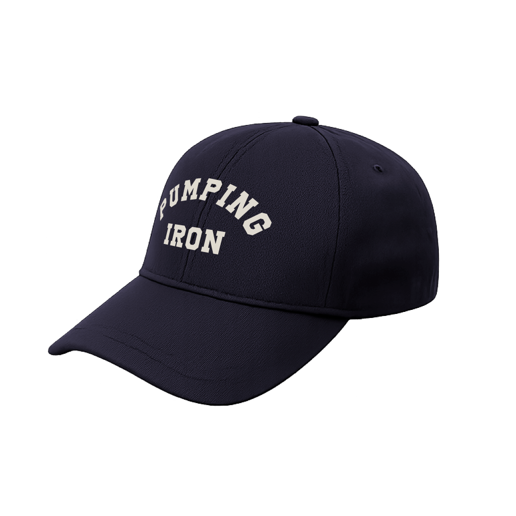 BONÉ AMERICANO PUMPING IRON