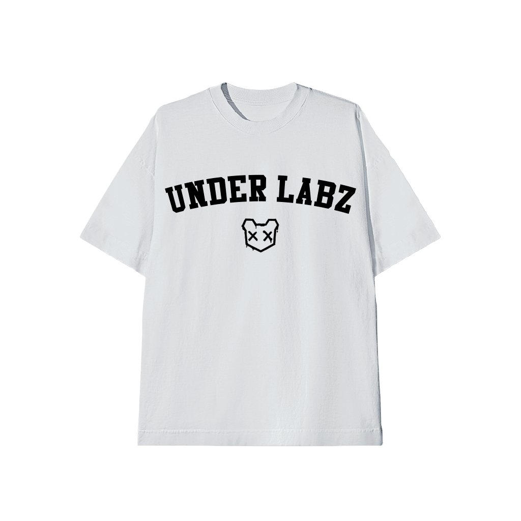 CAMISETA MASCULINA REGULAR BEAR CODE BRANCA