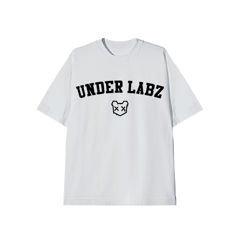 CAMISETA MASCULINA REGULAR BEAR CODE BRANCA