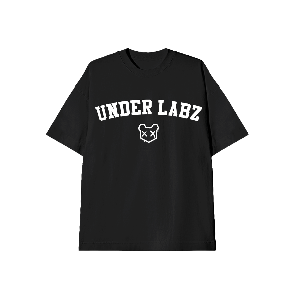 CAMISETA MASCULINA REGULAR BEAR CODE PRETA
