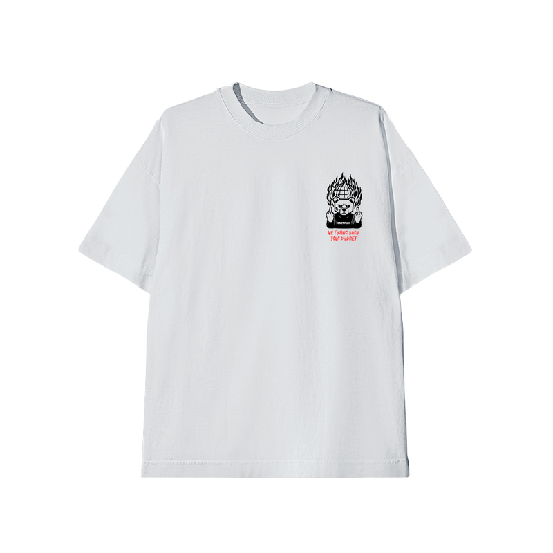 CAMISETA MASCULINA OVERSIZED DIMETHYLEX BRANCO