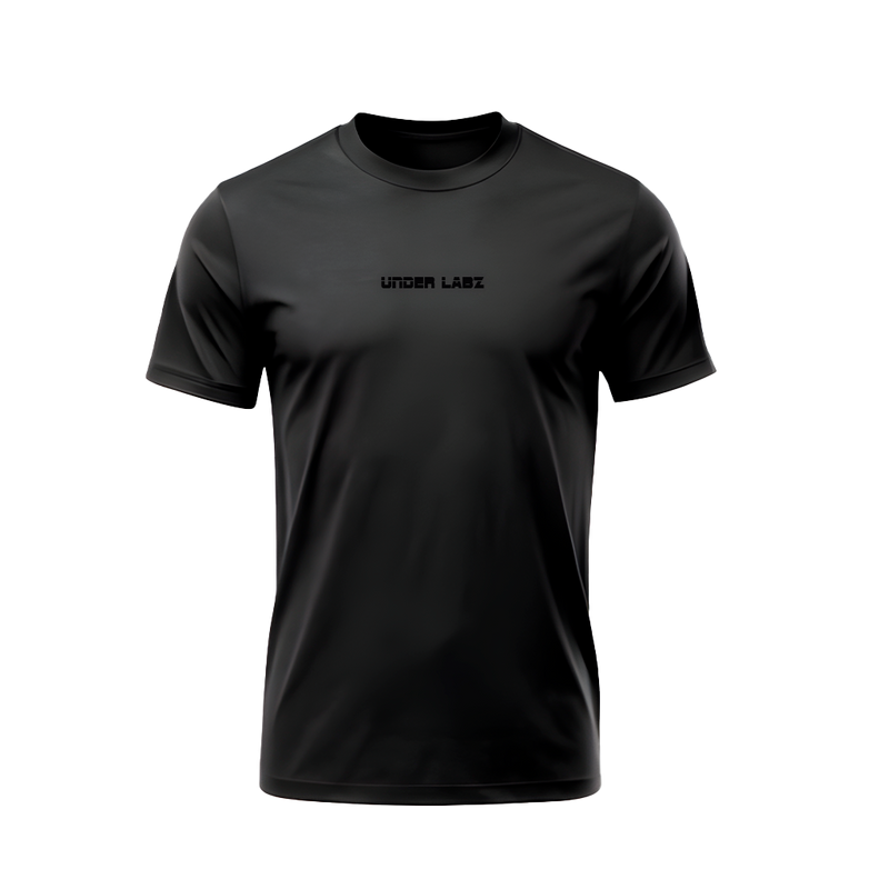 CAMISETA MASCULINA MODAL DUAL PRETA