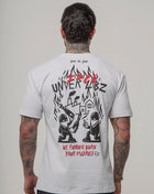 CAMISETA MASCULINA OVERSIZED DIMETHYLEX BRANCO - Loja Oficial Under Labz