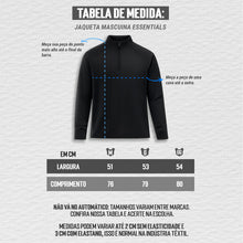 JAQUETA MASCULINA ESSENTIALS