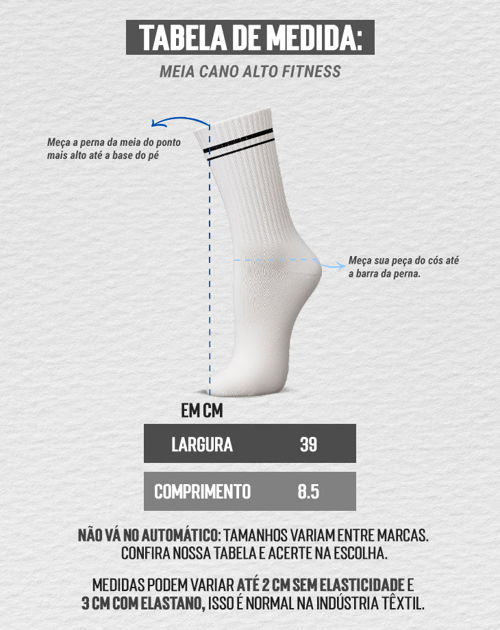 MEIA UNDER LABZ FITNESS - Loja Oficial Under Labz