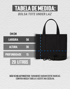 BOLSA TOTE PRETA - Loja Oficial Under Labz
