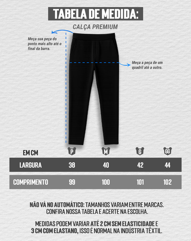 CALÇA MASCULINA PREMIUM