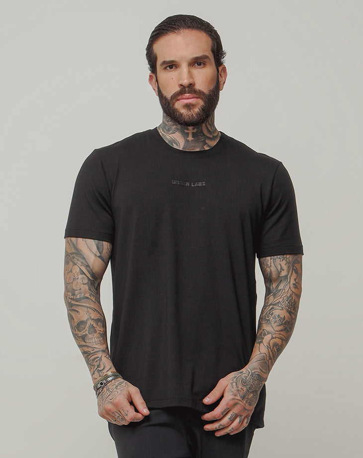 CAMISETA MASCULINA MODAL DUAL PRETA - Loja Oficial Under Labz