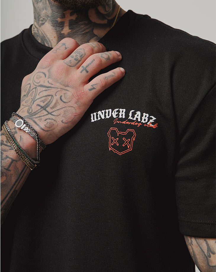 CAMISETA MASCULINA REGULAR LEGION PRETA - Loja Oficial Under Labz