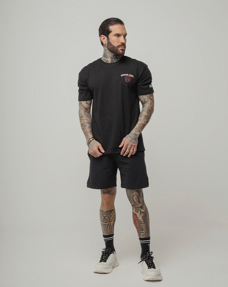 CAMISETA MASCULINA REGULAR LEGION PRETA - Loja Oficial Under Labz