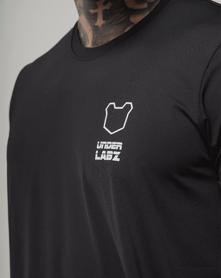 CAMISETA MASCULINA POLIAMIDA MARK PRETA - Loja Oficial Under Labz