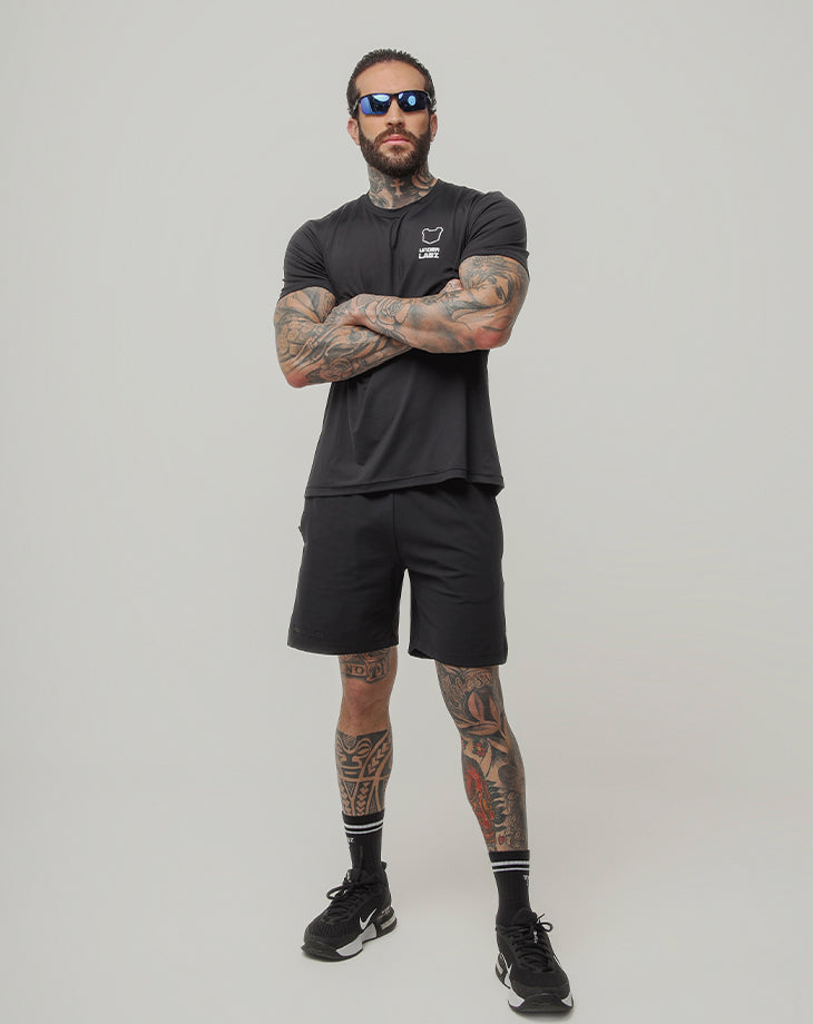 CAMISETA MASCULINA POLIAMIDA MARK PRETA - Loja Oficial Under Labz