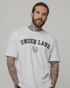 CAMISETA MASCULINA REGULAR BEAR CODE BRANCA - Loja Oficial Under Labz