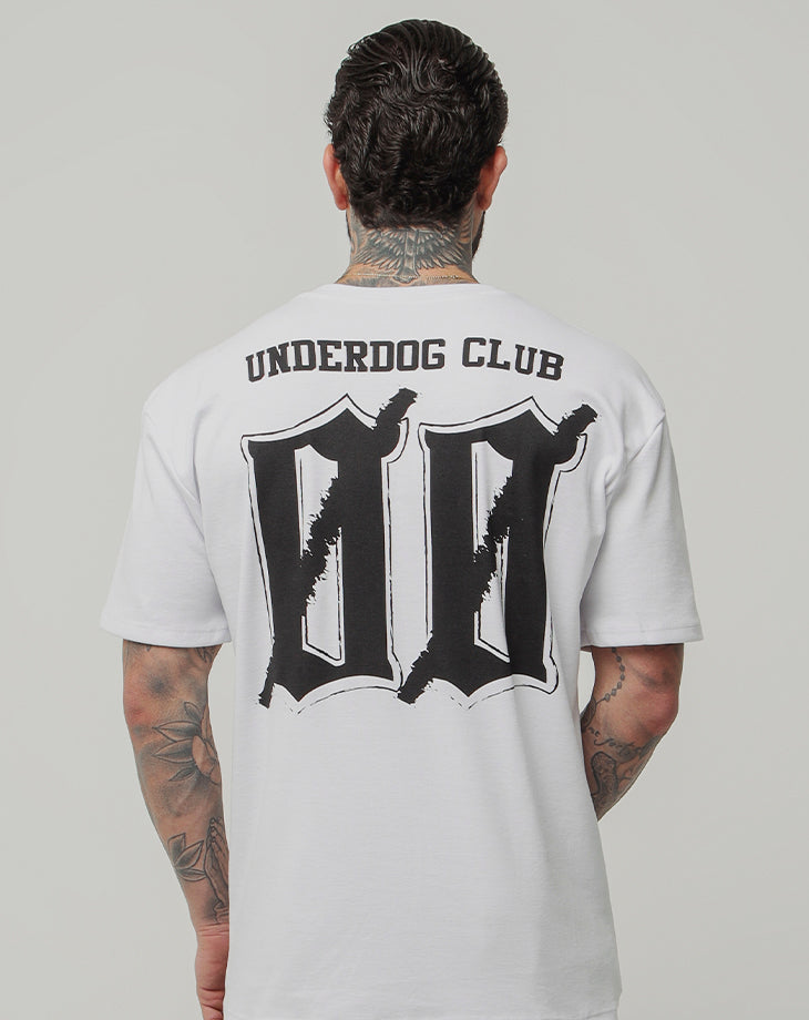 CAMISETA MASCULINA REGULAR BEAR CODE BRANCA - Loja Oficial Under Labz