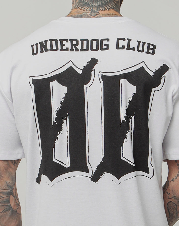 CAMISETA MASCULINA REGULAR BEAR CODE BRANCA - Loja Oficial Under Labz