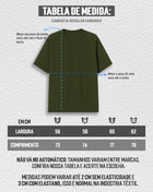 CAMISETA MASCULINA REGULAR CHRONOS VERDE