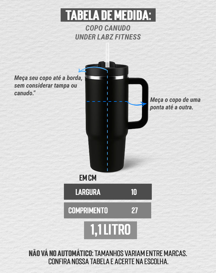 COPO UNDER LABZ FITNESS PRETO - Loja Oficial Under Labz