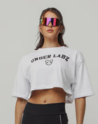 CROPPED BEAR CODE BRANCO - Loja Oficial Under Labz