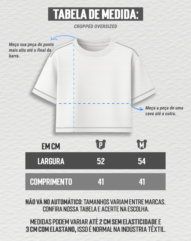 CROPPED FEMININO COLLEGE - Loja Oficial Under Labz