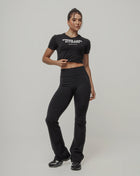 CROPPED FEMININO COMMAND CROP PRETO - Loja Oficial Under Labz