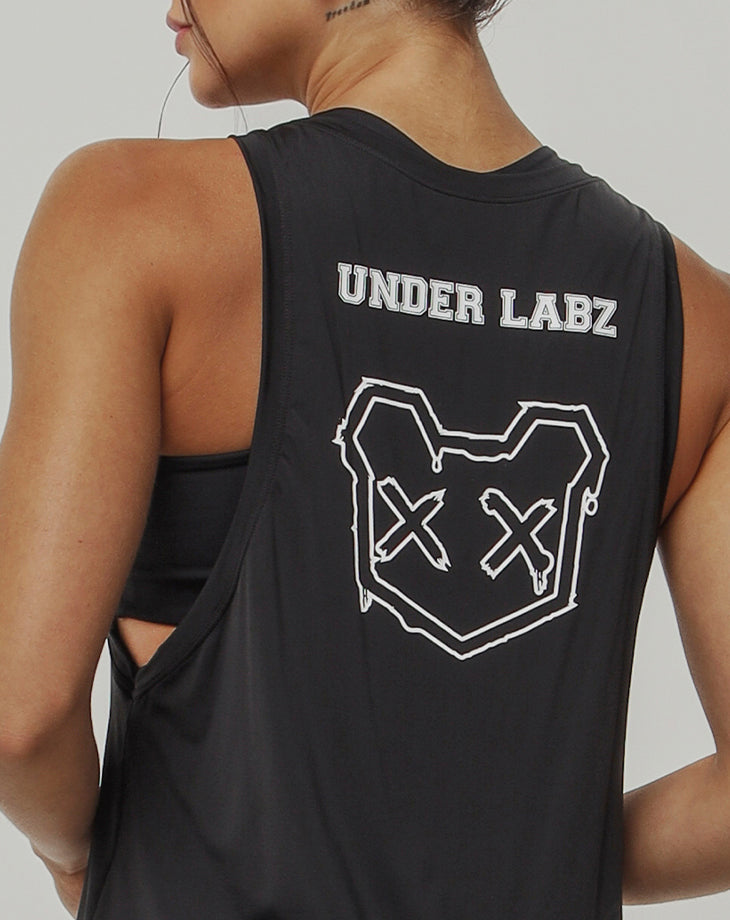 REGATA FEMININA PULSE PRETA - Loja Oficial Under Labz