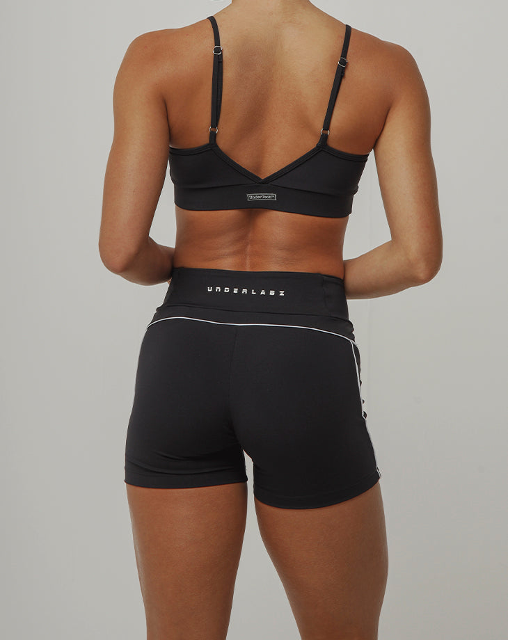 SHORTS FEMININO LINE PRETO - Loja Oficial Under Labz