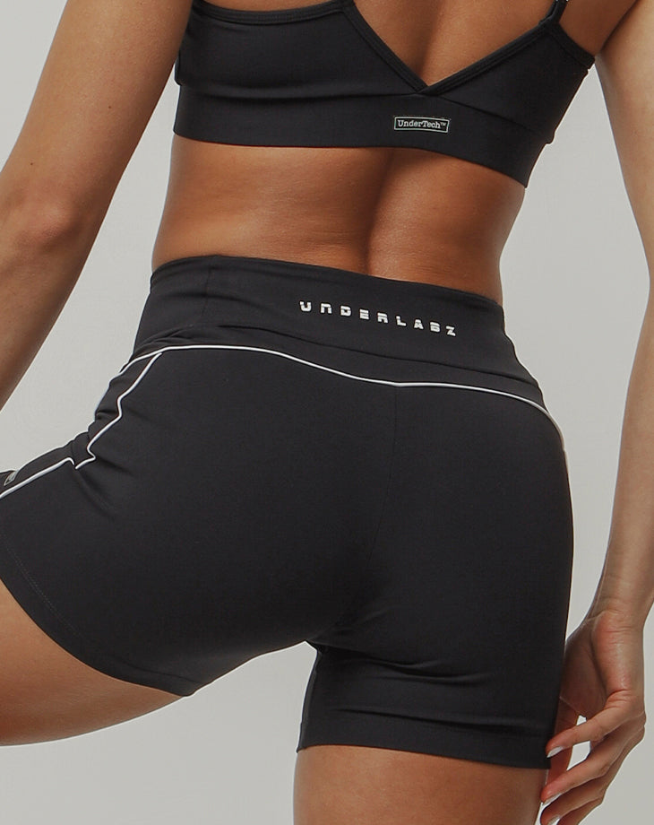 SHORTS FEMININO LINE PRETO - Loja Oficial Under Labz