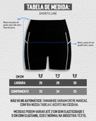 SHORTS FEMININO LINE PRETO - Loja Oficial Under Labz