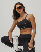 TOP FEMININO LINE PRETO - Loja Oficial Under Labz
