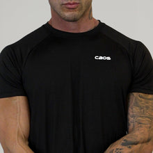 CAMISETA MASCULINA RAGLAN CAOS