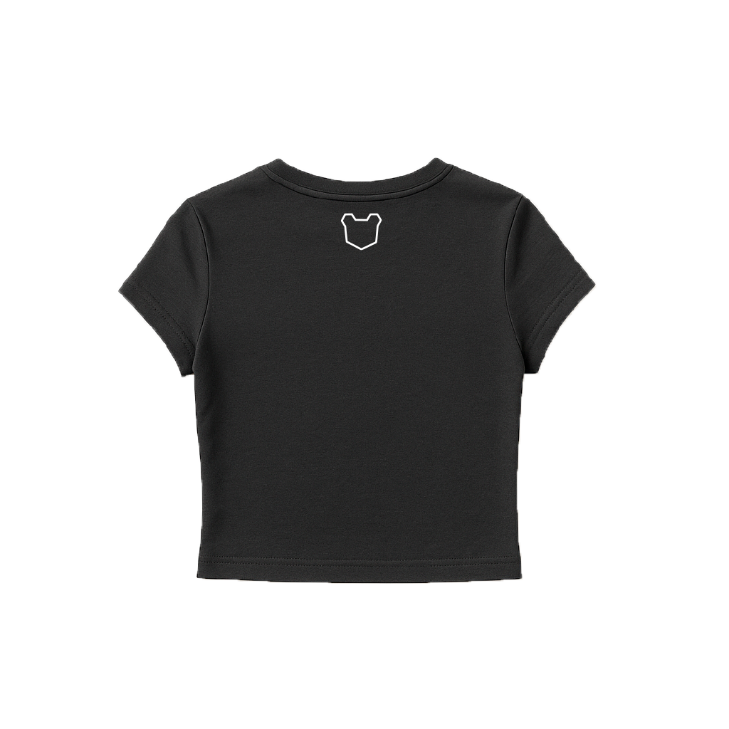 CROPPED FEMININO COMMAND CROP PRETO
