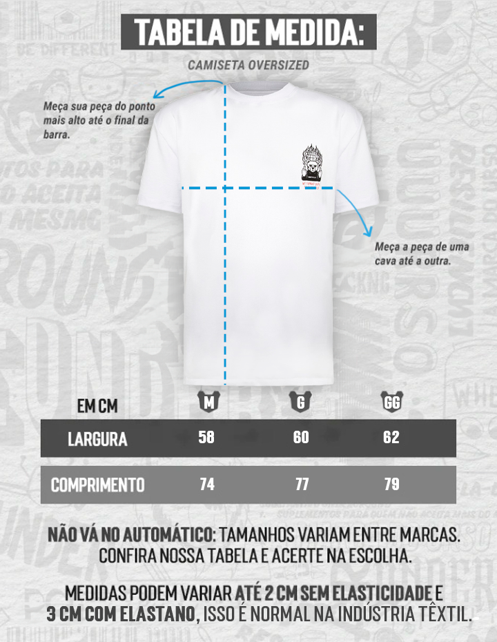 CAMISETA MASCULINA OVERSIZED DIMETHYLEX BRANCO - Loja Oficial Under Labz
