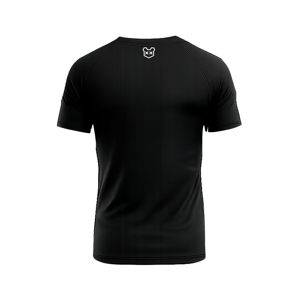 CAMISETA MASCULINA RAGLAN CAOS