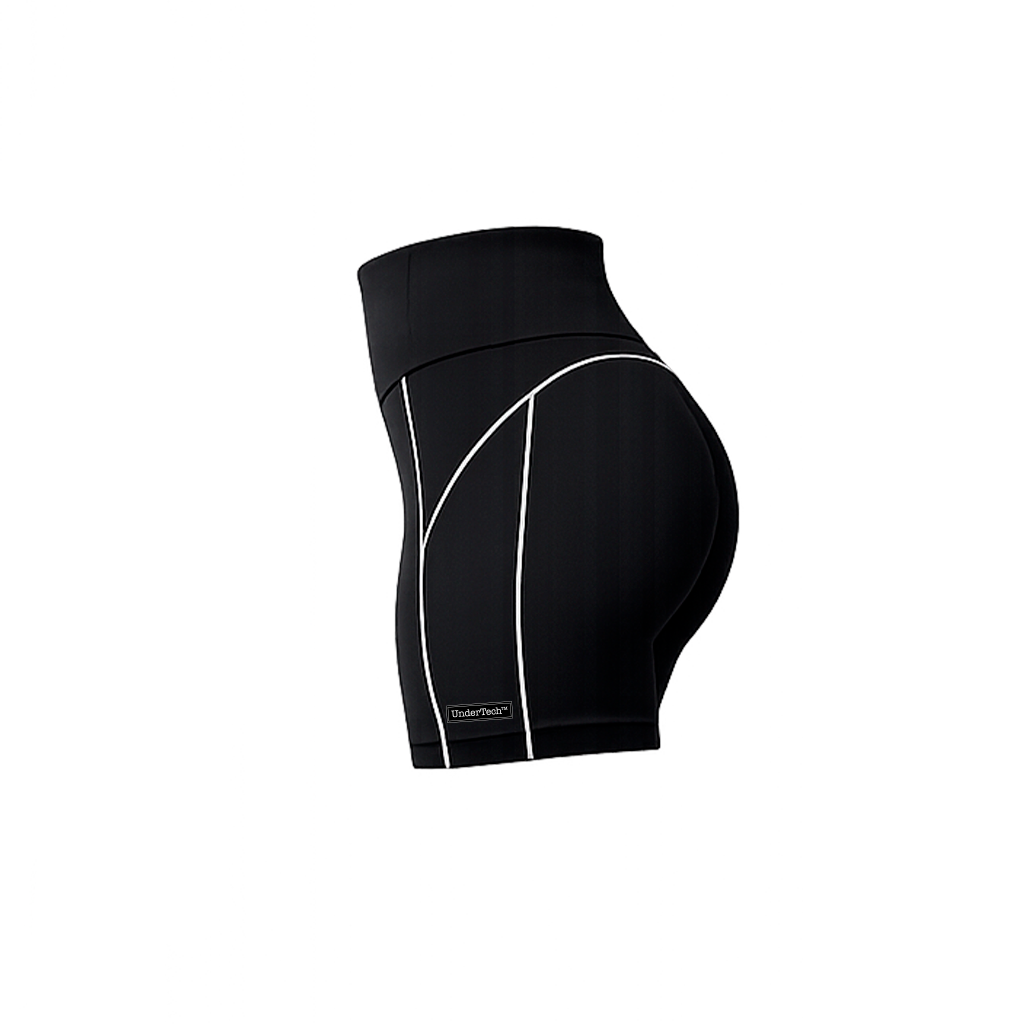 SHORTS FEMININO LINE PRETO